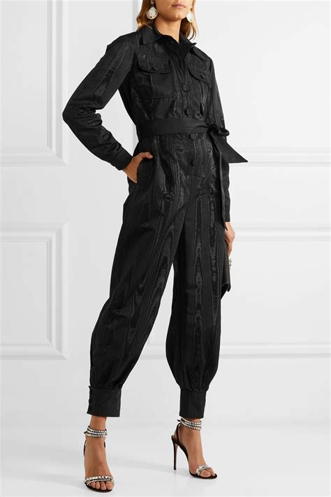 gucci leather bow dress|gucci jumpsuits for women.